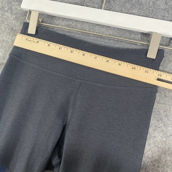 Outdoor Voices Leggings XS 7/8 Spring Black Blue Gray Colorblock High Rise - Picture 6 of 12